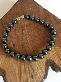 Hematite Bead Bracelet