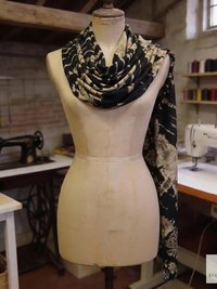 Handmade Tie Dye Scarf - Chic Bohemian Accessory for All Seasons