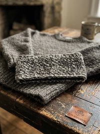 Hand-Knit 100% Wool Headband - Cozy Ear Warmer for Women