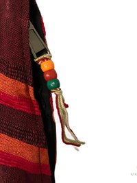 Striped Crossbody Bag - Summer Boho Sling Bag