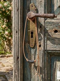 Boho Leather & Silver Bead Necklace - Adjustable Minimalist Style