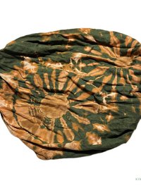 Green Tie-Dye Boho Headband -  Stylish Bohemian Headwrap, Headbands for Women