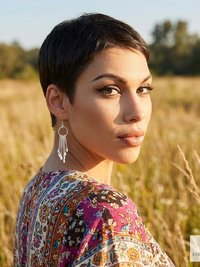 Sterling Silver Fringe Paddle Earrings, Handcrafted Boho Dangles, Unique Metallic Statement Drops