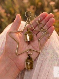 Star Bells Chime - Rustic Metal Art Garden Home Ornament