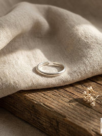 Minimalist Sterling Silver Toe Ring