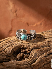 Sterling Silver Turquoise Toe Ring