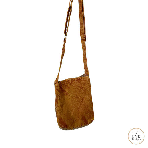 Buddha Hemp Cotton Crossbody Bag 