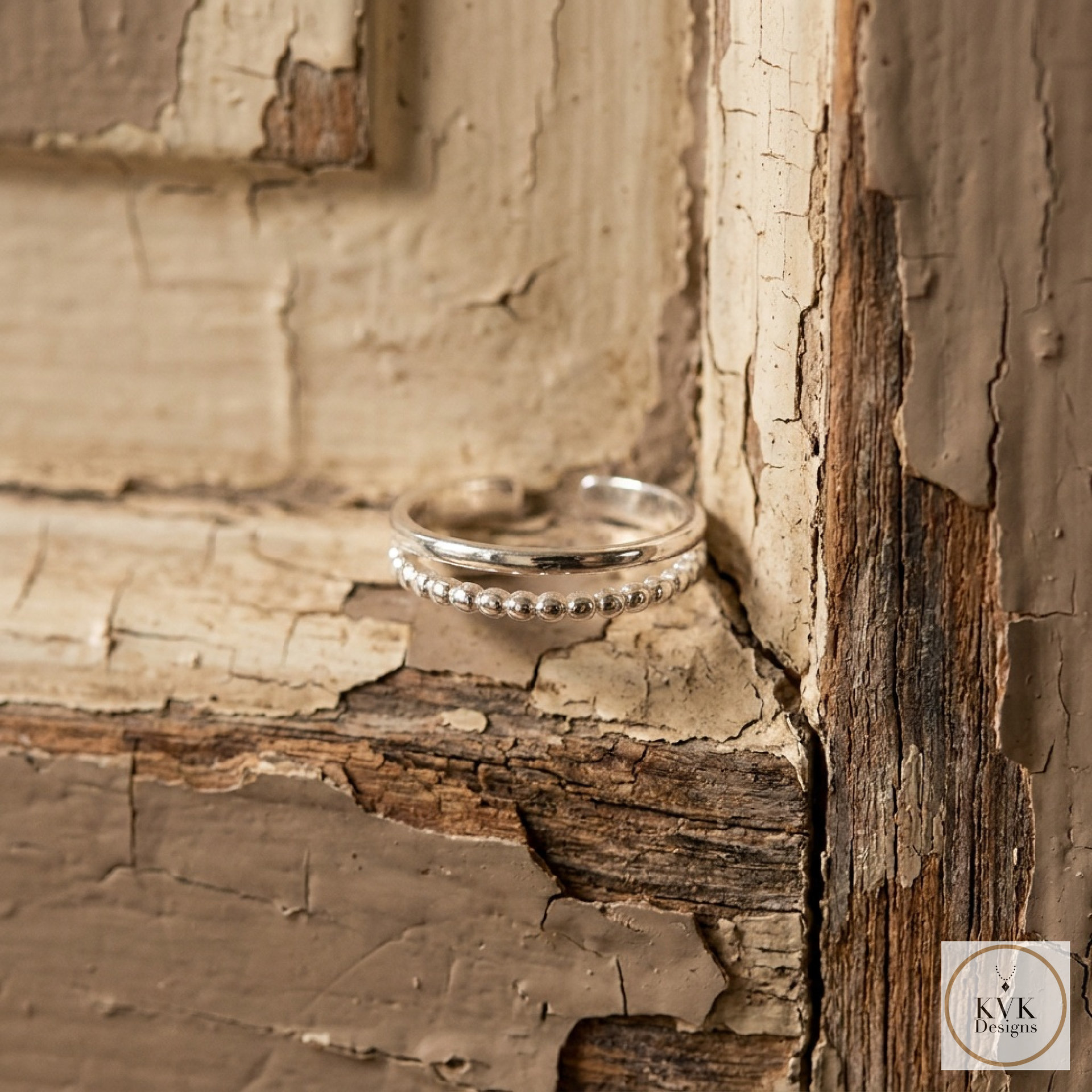 Sterling Silver Beaded Toe Ring