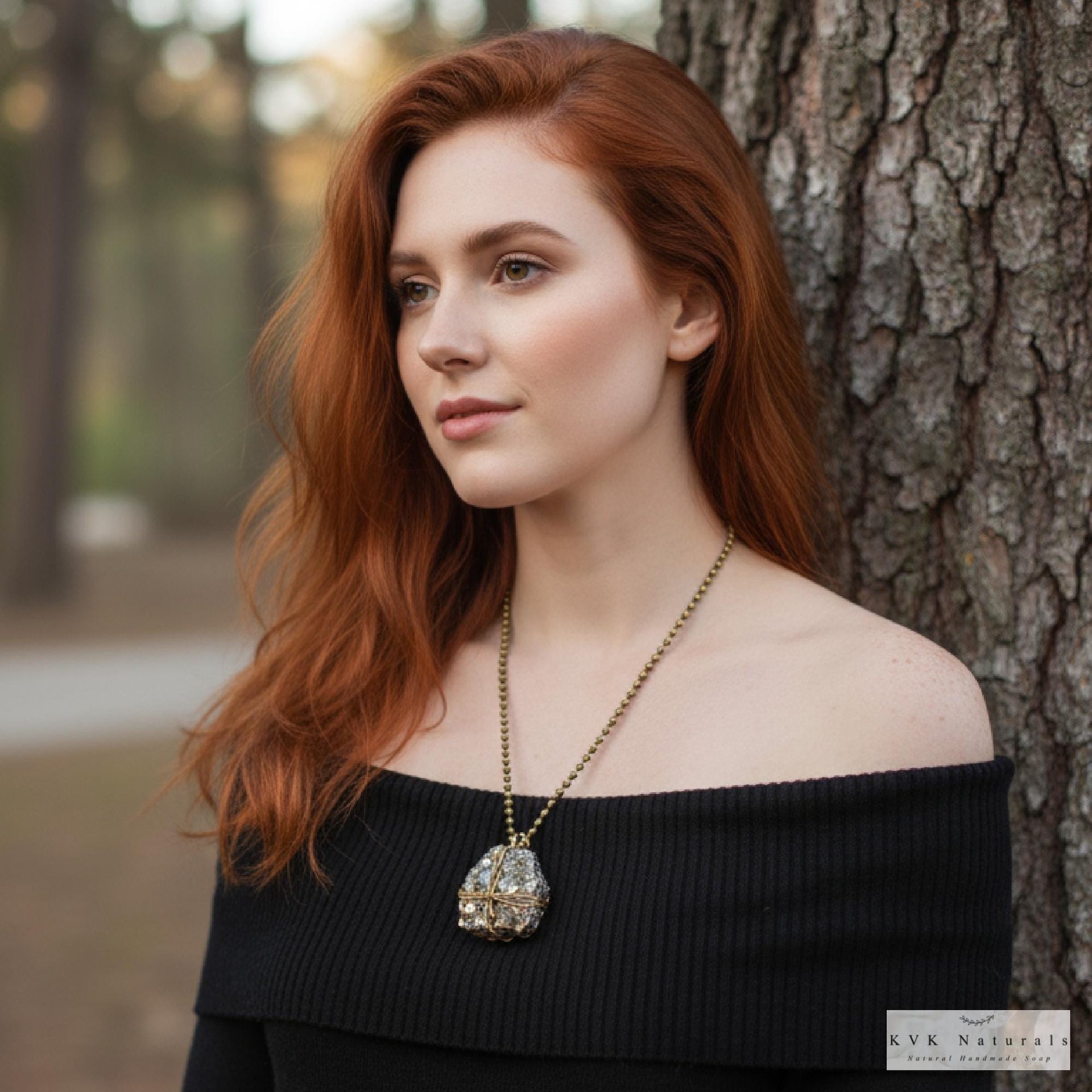 Dazzling Pyrite Wire-Wrapped Pendant Necklace - Handcrafted Statement Jewelry with Natural Stone