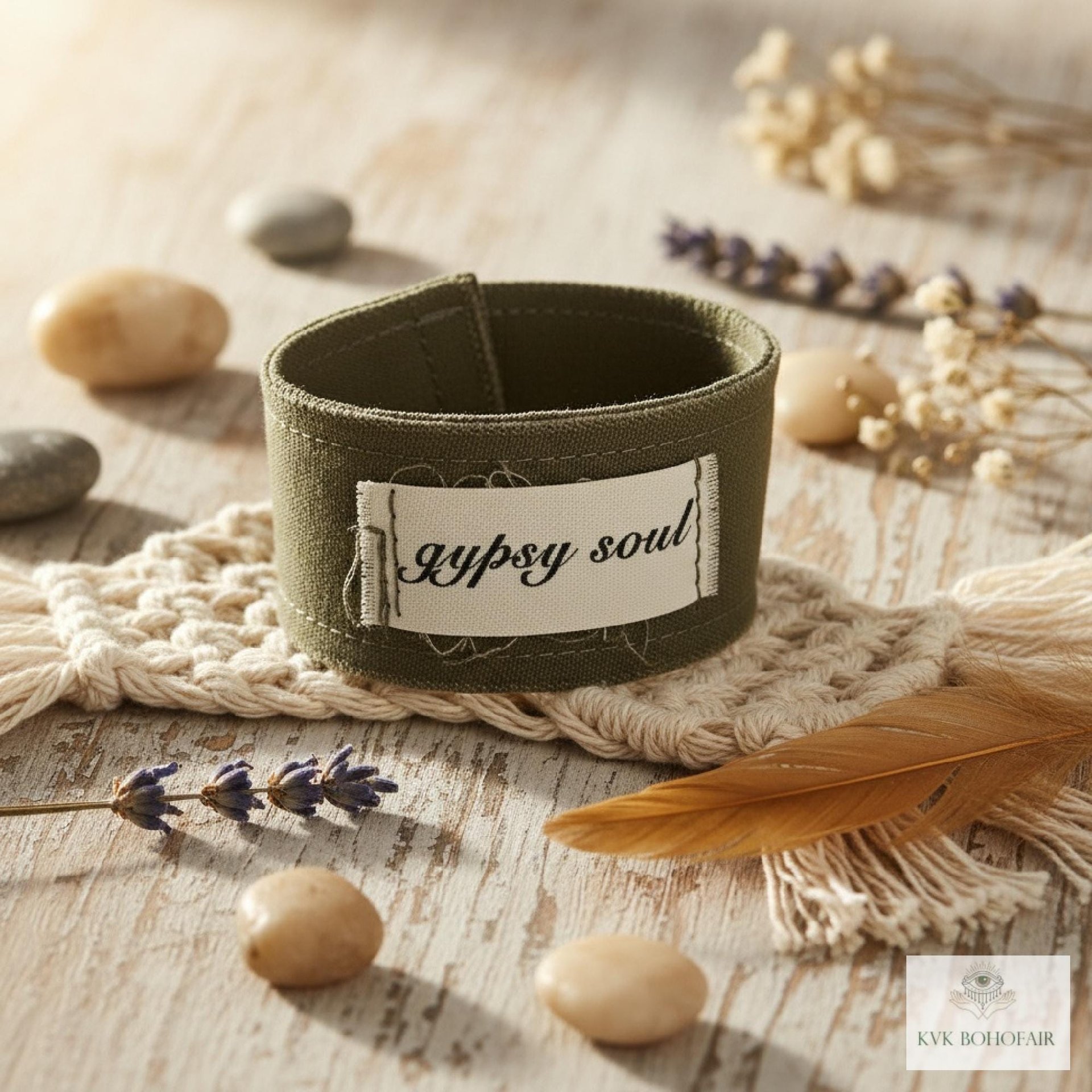 GYPSY SOUL Boho Cuff Bracelet - Unique Wrist Cuff for Boho Lovers