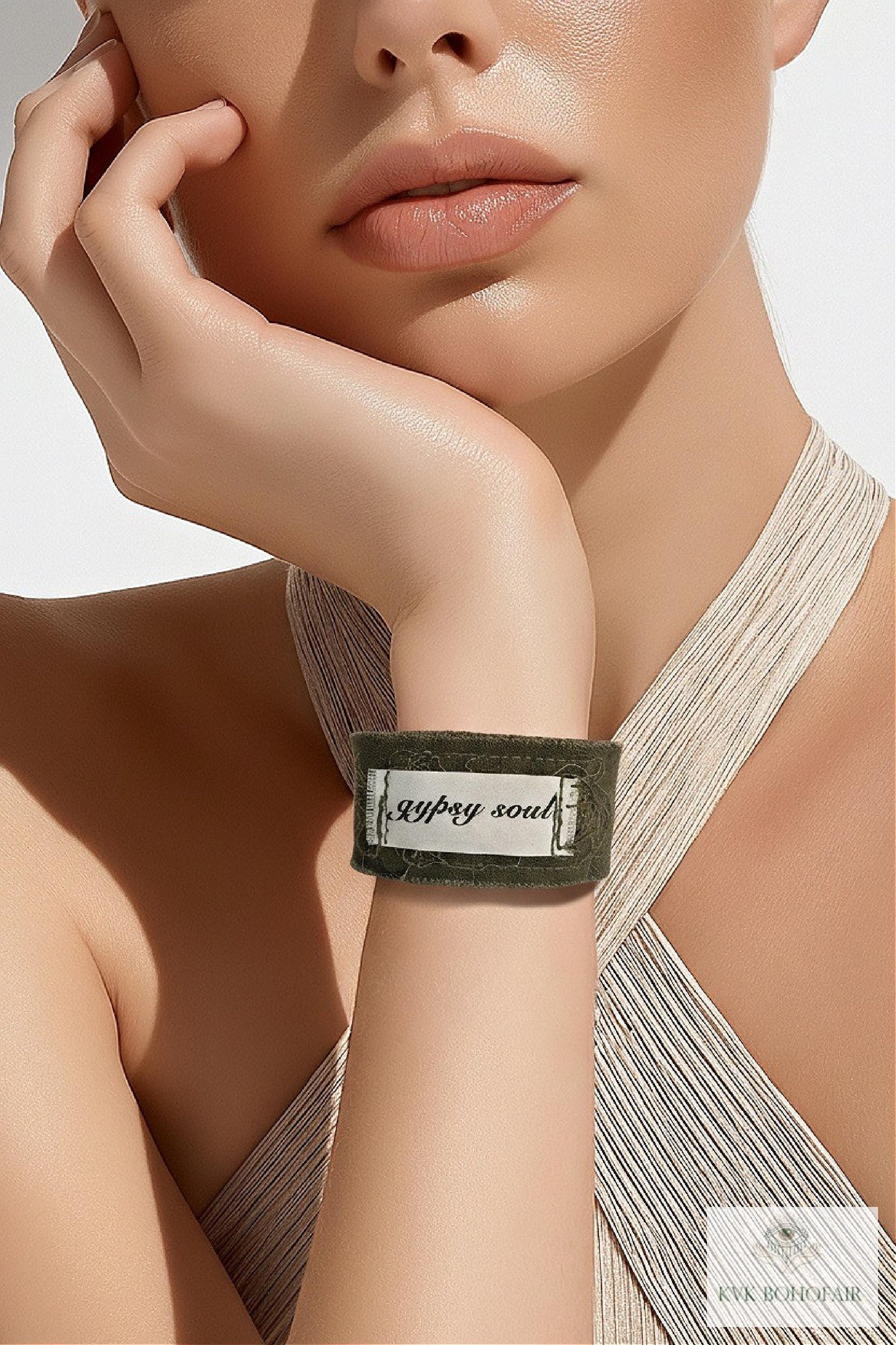 GYPSY SOUL Boho Cuff Bracelet - Unique Wrist Cuff for Boho Lovers
