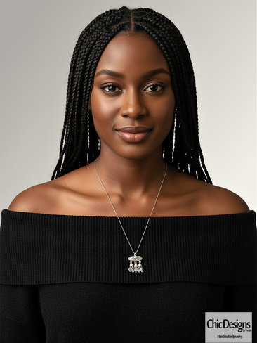Sterling Silver Preciosa Cal Necklace
